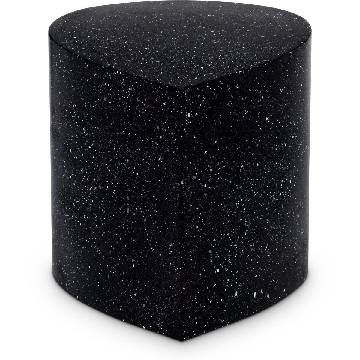 Petal - Iron Coffee Table - Black Terazzo