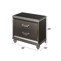 Sadie - Nightstand - Dark Champagne