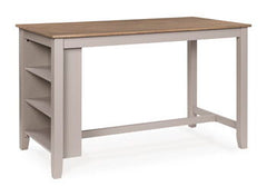 Harperfeld - Rectangular Dining Room Counter Table - Natural / Gray