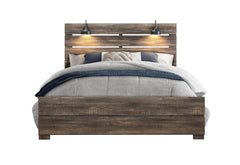 LINWOOD - BOOKCASE TWIN BED, FULL BED WITH LAMPS, KING BED WITH LAMPS, QUEEN BED WITH LAMPS, FULL BED WITH LAMPS, KING BED WITH LAMPS, QUEEN BED WITH LAMPS - MyWaynesHome #