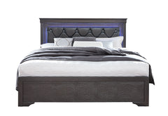 POMPEI - FULL BED WITH LED, KING BED WITH LED, QUEEN BED WITH LED, BOOKCASE TWIN BED WITH LED, FULL BED WITH LED, KING BED WITH LED, QUEEN BED WITH LED - MyWaynesHome #