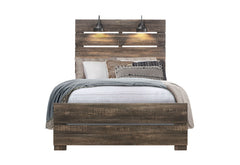 LINWOOD - BOOKCASE TWIN BED, FULL BED WITH LAMPS, KING BED WITH LAMPS, QUEEN BED WITH LAMPS, FULL BED WITH LAMPS, KING BED WITH LAMPS, QUEEN BED WITH LAMPS - MyWaynesHome #