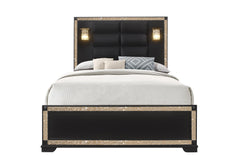 BLAKE - FULL BED WITH LAMPS, KING BED WITH LAMPS, QUEEN BED WITH LAMPS - MyWaynesHome #